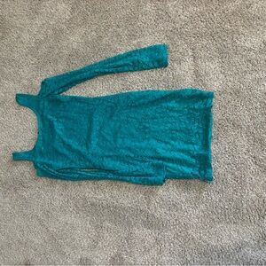 Sabora Turquoise Lace Dress